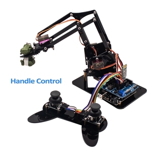LAFVIN 4DOF Acryl spielzeug roboter Mechanisches Armklauen-Kit für Arduino R3 DIY Robot