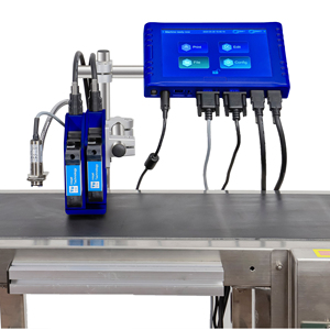 Fede automatica TIJ stampa Batch Online Tij stampante a getto d'inchiostro dati a scadenza dati codice Qr serie codificatore - Product Image 1