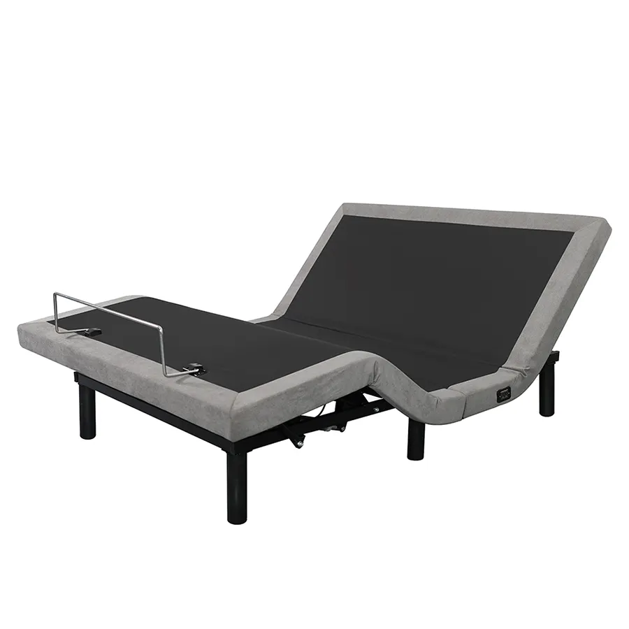 Pieghevole telaio del letto elettrico regolabile letti queen size con porta USB massaggio gravità zero
