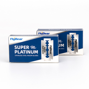 高品质进口不锈钢刮刀，带双刃剃须刀片，用于安全、锋利、耐用的剃须 - Product Image 5
