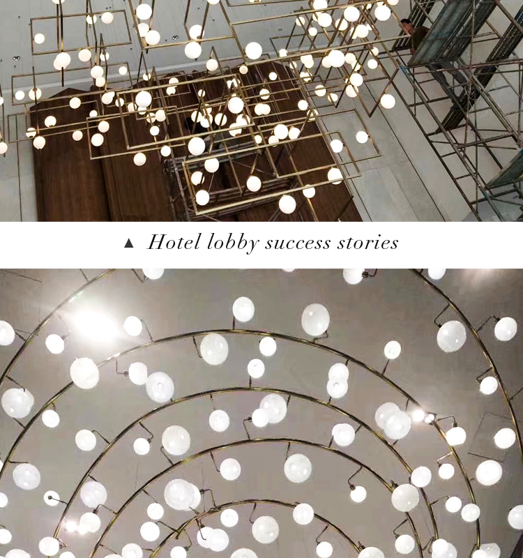 Zhongshan Guzhen new design bulb LED chandelier for council chamber and lobby