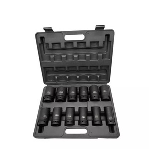 CROWNRICH 12 adet 3/4 "inç uzun ulaşmak darbe soketleri sürücü derin darbe alet takımı 24-<span class=keywords><strong>41mm</strong></span>