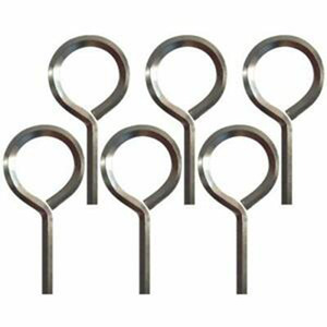 3/<strong>32</strong>'' <strong>5</strong>/<strong>32</strong> 7/<strong>32</strong> 1/8 <strong>5</strong>/64&quot; Steel Nickle Plated Ring Loop <strong>Hex</strong> Dogging <strong>Key</strong> - Product Image 3