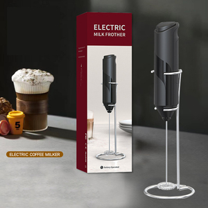 Giá rẻ tốt nhất điện tự động mini uống bọt Maker trứng Beater Pin cà phê Mixer cầm tay sữa Frother - Product Image 4