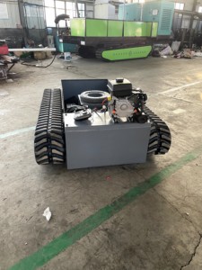 Yeni tasarımcı tam özelleştirme paletli araç şasi kauçuk elektrikli uzaktan kumanda paletli şasi - Product Image 5