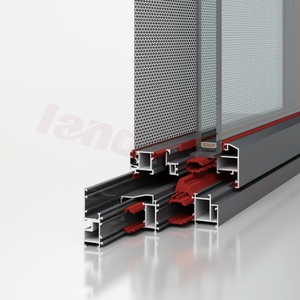 Landsharp up Down Sliding Wholesale Custom Aluminum Vertical <strong>Windows</strong> <strong>Sash</strong> Single Double Hung <strong>Window</strong> for House - Product Image 6
