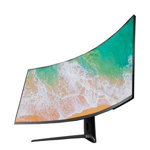 Curvo 49 Inch 5K <strong>Computer</strong> Monitor PC Curved Gaming Display with 60Hz 75Hz <strong>HDMI</strong> <strong>Input</strong> Light and Speaker Features for Desktop - Product Image 2