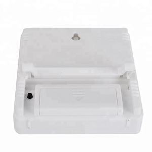 Medidor de temperatura y humedad con pantalla LCD Digital, reloj multifunción, termómetro de habitación, higrómetro, medidor de temperatura y humedad, 2 unidades