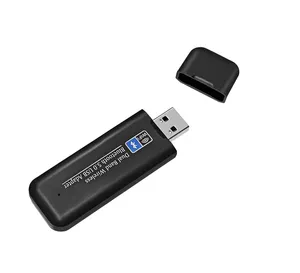 Scheda di rete wireless USB dual-band 1300M con dente blu WIFI due in uno per computer 2.4G/5G senza driver per scheda di rete wireless - Product Image 5