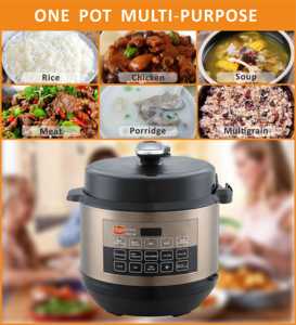 Ewant 6L 2025 Новый дизайн многофункциональная умная электрическая скороварка - Product Image 4