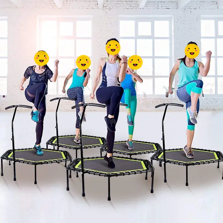 Nouvelle arrivée pas cher saut fitness rebondeur trampoline pour adultes