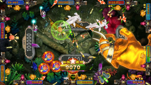God of <strong>War</strong> Fish Shooting <strong>Game</strong> 10 Players Coin Operated Machine Fish Hunter - Product Image 5