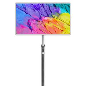 32 Zoll intelligenter Touchscreen drahtloses Display Android-LCD-Monitor mit eingebautem 7H wiederaufladbarer Akkulebensdauer beweglicher Stand - Product Image 2