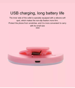 Ayar modları aydınlatma USB şarj dolgu işığı Selfie lamba cep telefonu fotoğraf gece lambası - Product Image 5