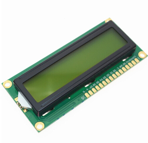 Nuovo modulo LCD1602 1602 giallo schermo verde 16x2 caratteri modulo Display LCD