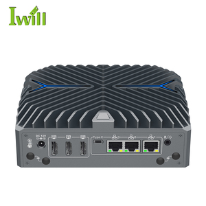 Nueva 14th gen industrial mini pc i5 i7 escritorio sin ventilador Din-Rail control Edge Computing X86 Cloud Server - Product Image 1
