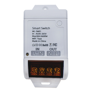 Zigbee Smart Switch 30A 6000W interruttore intelligente luce relè Timer Tuya APP telecomando funziona con Alexa Google Home - Product Image 1
