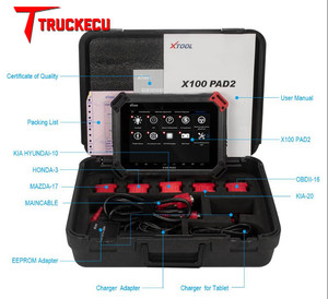 Herramienta de diagnóstico de programación de llaves XTOOL X100, adaptador EEPROM, herramienta de diagnóstico automotriz, máquina de programación de llaves para todos los coches