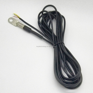 Sensor de temperatura digital M6 Ring Lug DS18B20 con sonda impermeable y cable largo para aplicaciones de registro de datos y hogar inteligente