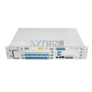 Plataforma integrada WDM 2U, estante de transmisión activa estándar 2U de 19 pulgadas, sistema DWDM con OTU ODM EDFA DCM OLP tarjeta de interfaz - Product Image 1