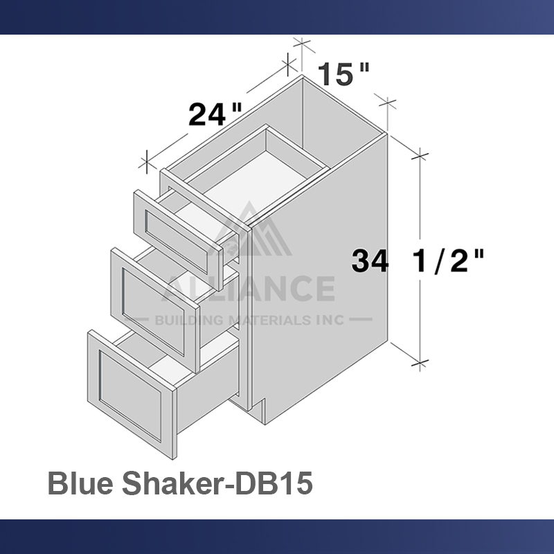 H Bleu Shaker-DB15