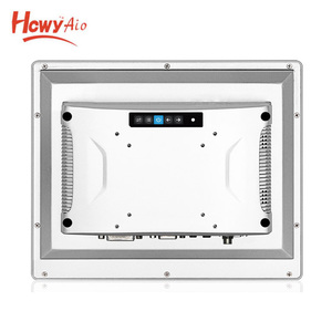 壁挂式平板液晶显示器VGA DVI输入12英寸电容式触摸屏显示器 - Product Image 6