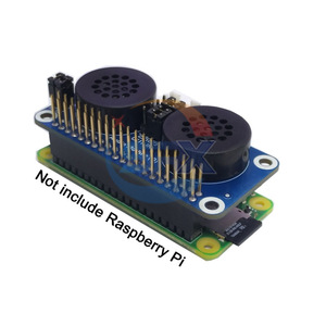 <strong>Raspberry</strong> <strong>Pi</strong> Zero/3B/4B Speaker Expansion Board GPIO <strong>Audio</strong> Amplification PWM Sound Card