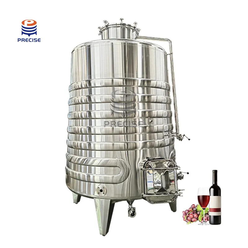 Precio barato, equipo de fermentación de acero inoxidable para tanques de fabricación de jugo de aceite de oliva de sidra de vino