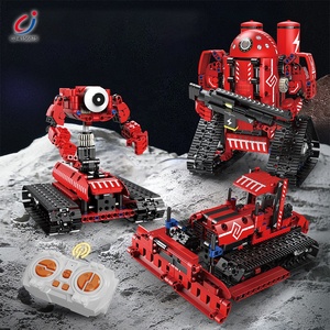 Chengji 5 in 1 pädagogische App Programmierung DIY Montage Fernbedienung Roboter Ziegel Spielzeug Roboter Baustein Sets - Product Image 2