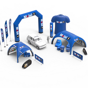 Chất lượng cao khuyến mãi nóng bán thể thao Inflatable Tán lều cho quảng cáo ngoài trời OEM bền TPU thương mại sự kiện mái vòm lều - Product Image 1