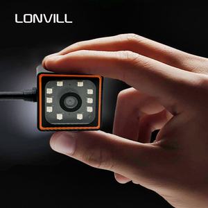 LONVILL, Промышленный Компактный считыватель <span class=keywords><strong>Qr</strong></span>-кодов, высокоинтегрированный сканер штрих-кодов с фиксированным креплением - Product Image 1