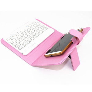 <strong>2025</strong> Hot Sale Xs Pro Promax 4.2 &quot;-6.8&quot; <strong>Bluetooth</strong> <strong>Keyboard</strong> for Universal <strong>Keyboard</strong> Mobile Phone Protection Leather Case - Product Image 3