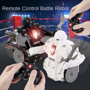 Juguete giratorio inteligente Doble lucha competitiva Control remoto Robot de batalla Boxeo somatosensorial Robot inteligente