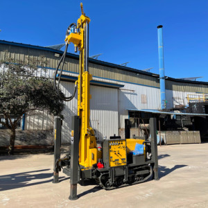 230m Deep <strong>Hole</strong> Water Well Drilling Rig Self-propelled Water and air <strong>Dual</strong>-purpose Drilling Rig