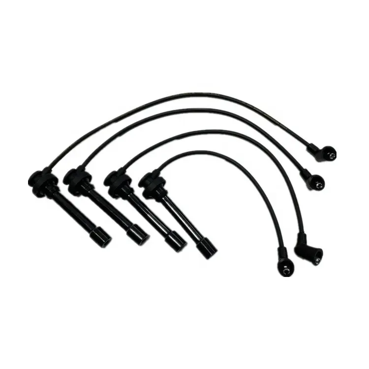 Genuine Auto Car Engine Parts Ignition Kit Spark Plug Cable Set OEM MD334026