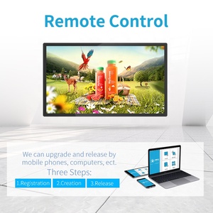 Коммерческая реклама ультратонкий настенный android pc lcd вертикальный цифровой вывески и дисплеи usb Media Player рекламный экран - Product Image 4