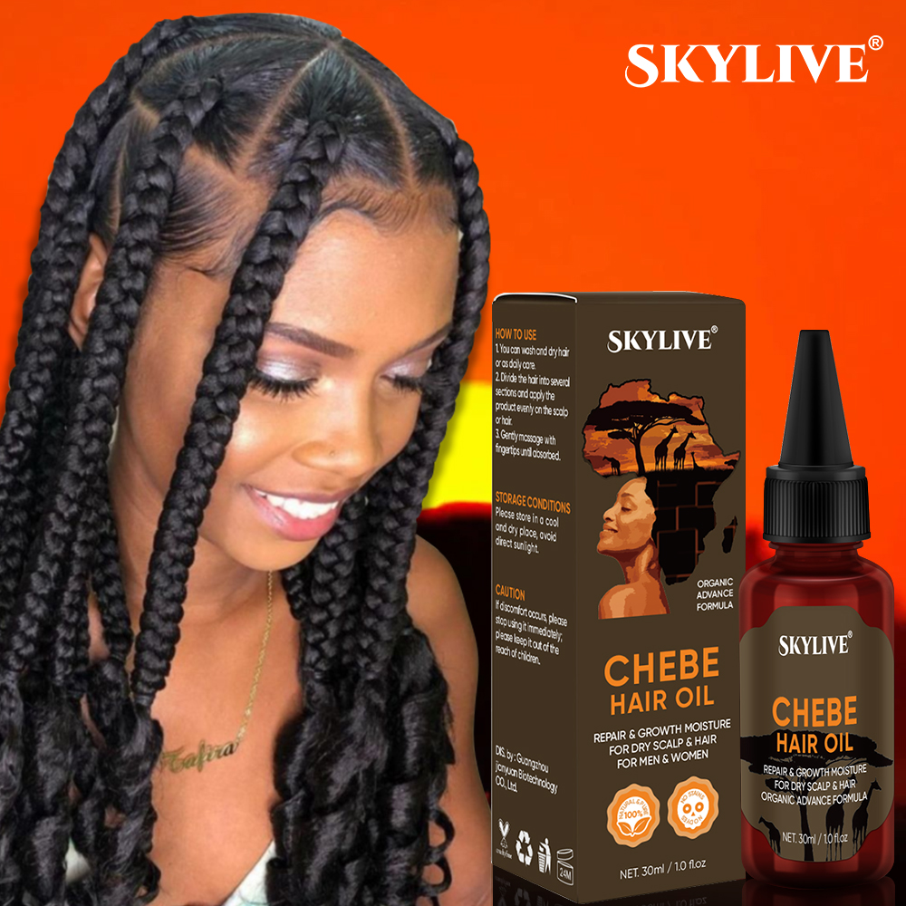 30ml d'huile de cheveux de chebe