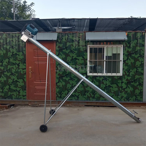 Venta de fábrica, transporte de grano, maíz, trigo, alimentación de partículas a granel, máquina transportadora de pellets, transportador de tornillo automático con tolva - Product Image 2