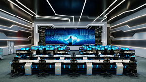 JCCX-6 Good Quality Customized Size Security Monitoring Desks Control Room Console for Network Operations <strong>Center</strong> - Product Image 2