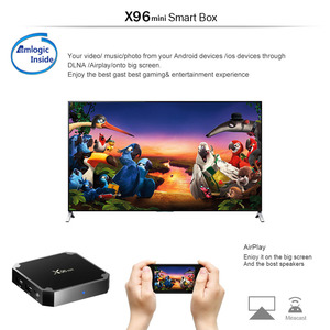 Hochwertige Android 9.0 TV-Box X96mini Amlogic S905W Quad Core 2GB <span class=keywords><strong>RAM</strong></span> 16GB ROM Werks versorgung Günstiger Preis Mortal Set-Top-Box - Product Image 6