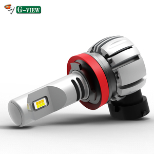 Gview yüksek güç GA7035 otomotiv aydınlatma sistemi 7035 CSP cips 6063 havacılık alüminyum Led araba farı Led ışık Led lamba - Product Image 4