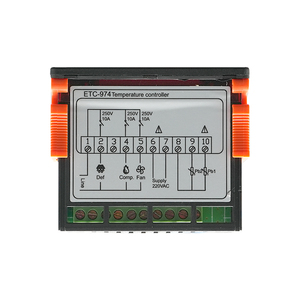 Etc 974 Digital <strong>Temperature</strong> <strong>Controller</strong> 220v Microcomputer Thermostats Refrigerator Thermoregulator <strong>With</strong> 2m <strong>Ntc</strong> <strong>Sensor</strong> - Product Image 3