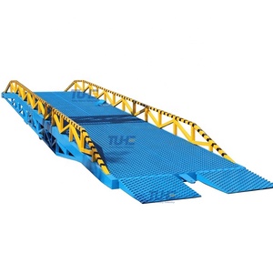 6t 10t 12t 15t <strong>Loading</strong> and <strong>Unloading</strong> Mobile Container Load Ramp Shipping Mobile <strong>Dock</strong> <strong>Leveler</strong> for Container