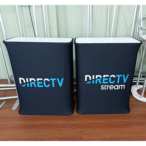 Tùy chỉnh thiết kế di động và có thể gập lại gian hàng thương mại xúc tiến hiển thị pop-<span class=keywords><strong>up</strong></span> quảng cáo sạc trạm truy cập bảng - Product Image 2