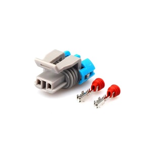 <strong>2</strong> Pin <strong>Way</strong> <strong>Delphi</strong> Waterproof Electric Jet Valve Plug Automobile Male Female <strong>Connector</strong> 12162343 12052644 DJ7024B-1.5-21/11 - Product Image 3