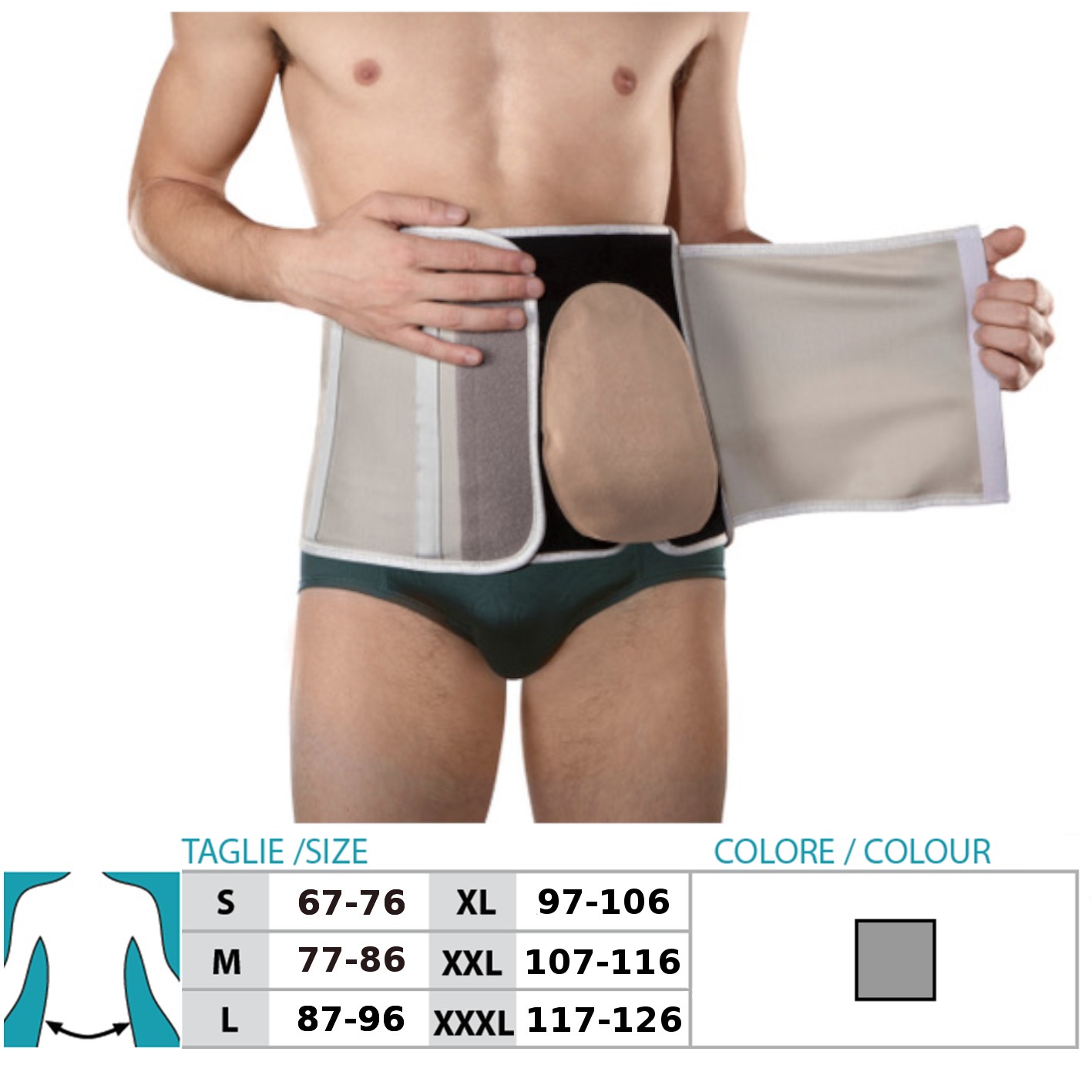 Size - L, Color - Gray