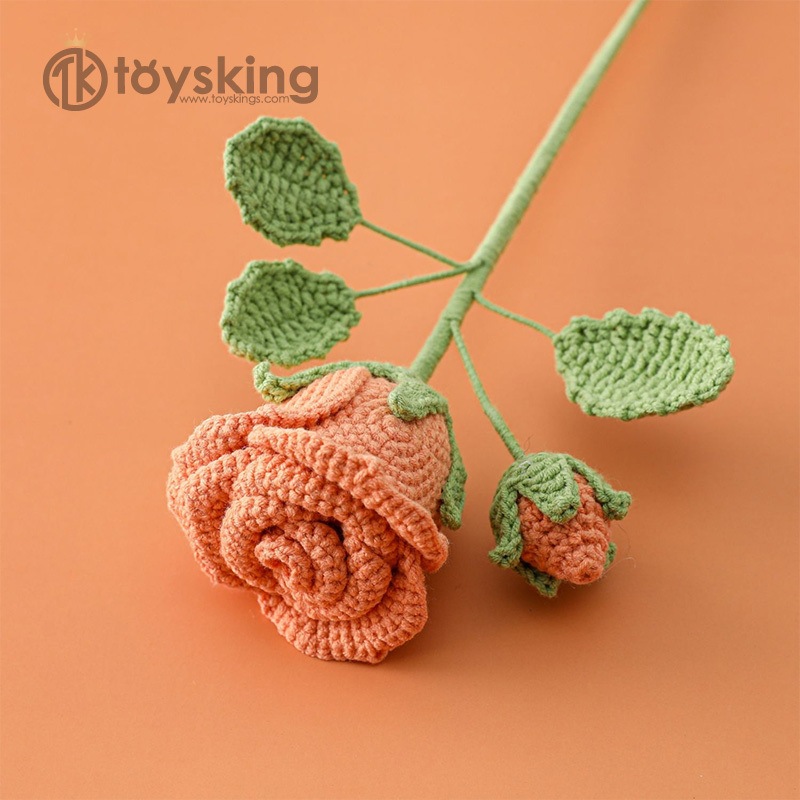 Deep apricot pink