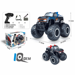 IQOEM 03086R 2.4G RC modeli dört tekerlekler araba yarışı oyuncak, yeni tasarım komik çocuklar için 360 derece dönen dublör araba - Product Image 2
