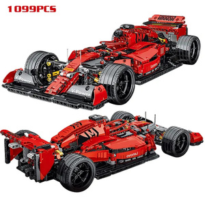 Top Mork 023005-<strong>1</strong> Kid Learning Educational <strong>1</strong>:<strong>10</strong> Remote Control Car Building Block Brick Toy <strong>F1</strong> Formula Model Car <strong>RC</strong> Toy - Product Image 2