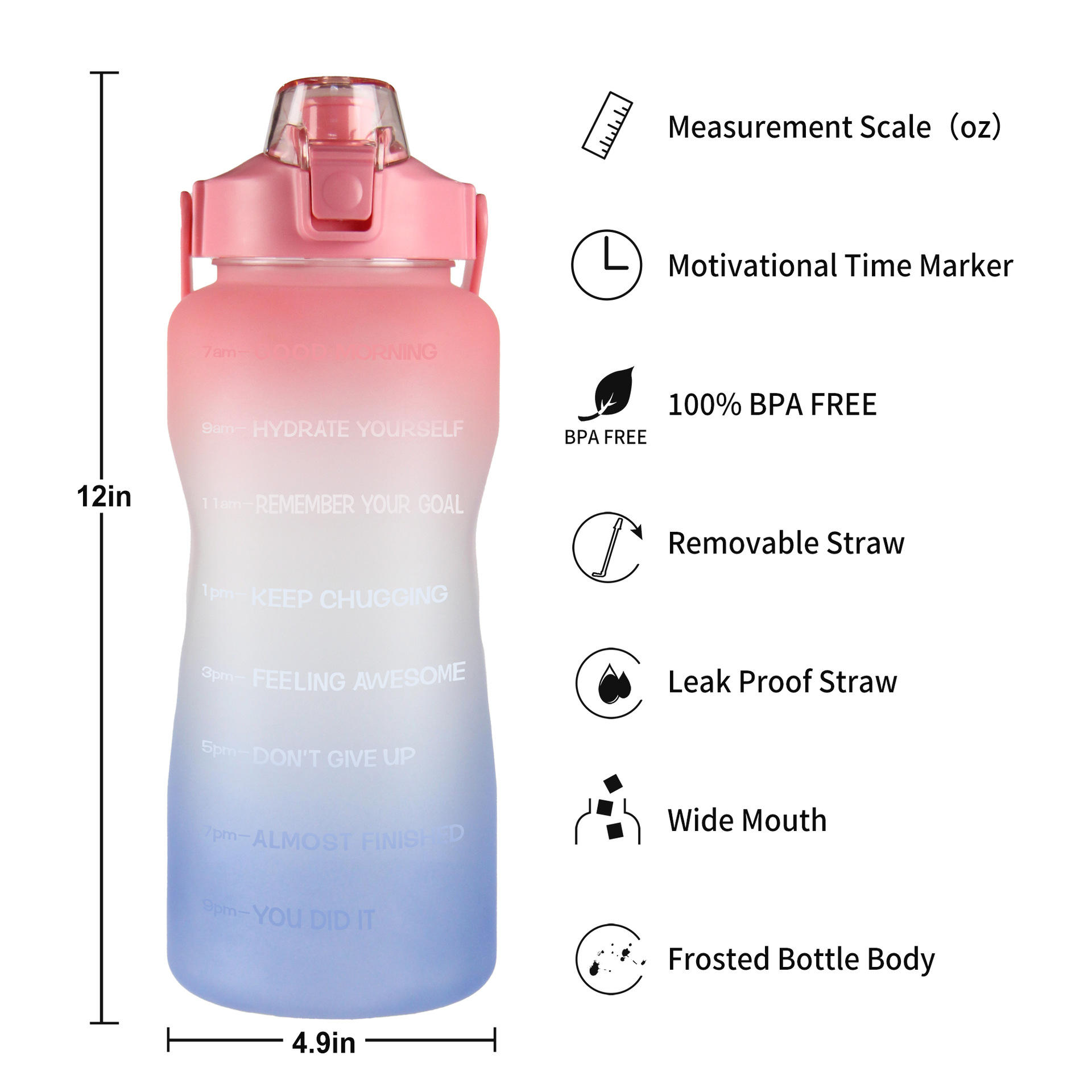 สีชมพู + น้ำเงิน